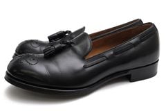 chausser C-7002 TASSEL LOAFERS BL / ���祻 ����ꥪ�� ���� ����åݥ� �쥶�������� ���åɥ��䡼���������ˡ �֥�å� �� ���å�������ե��� ���