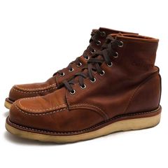 CHIPPEWA 1901M22 6inch Tan Renegade Moc Toe Wedge / ���ڥ� �ե륰�쥤�󥪥���ɥ쥶�� ���� ��å��ȥ� Vibram������ ���åɥ��䡼���������ˡ �֥饦�� �� ����֡��� ���