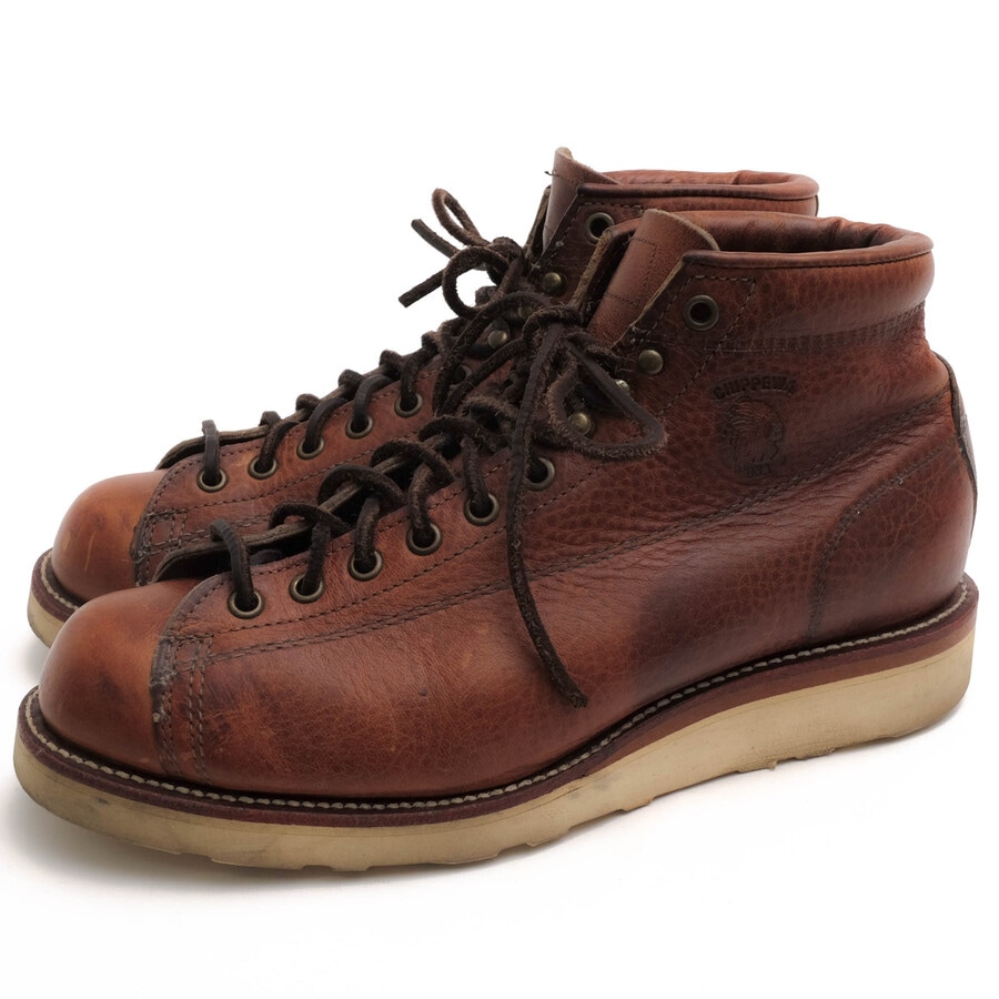 CHIPPEWA 91074 5inch LACE TO TOE TABACCO BROWN / チペワ モンキー