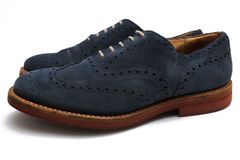 Church's DOWNTON ������ȥ� / ���㡼�� Navy Bucks ���� �����󥰥��å� ���åɥ��䡼���������ˡ �ͥ��ӡ� �� �ӥ��ͥ����塼�� ���