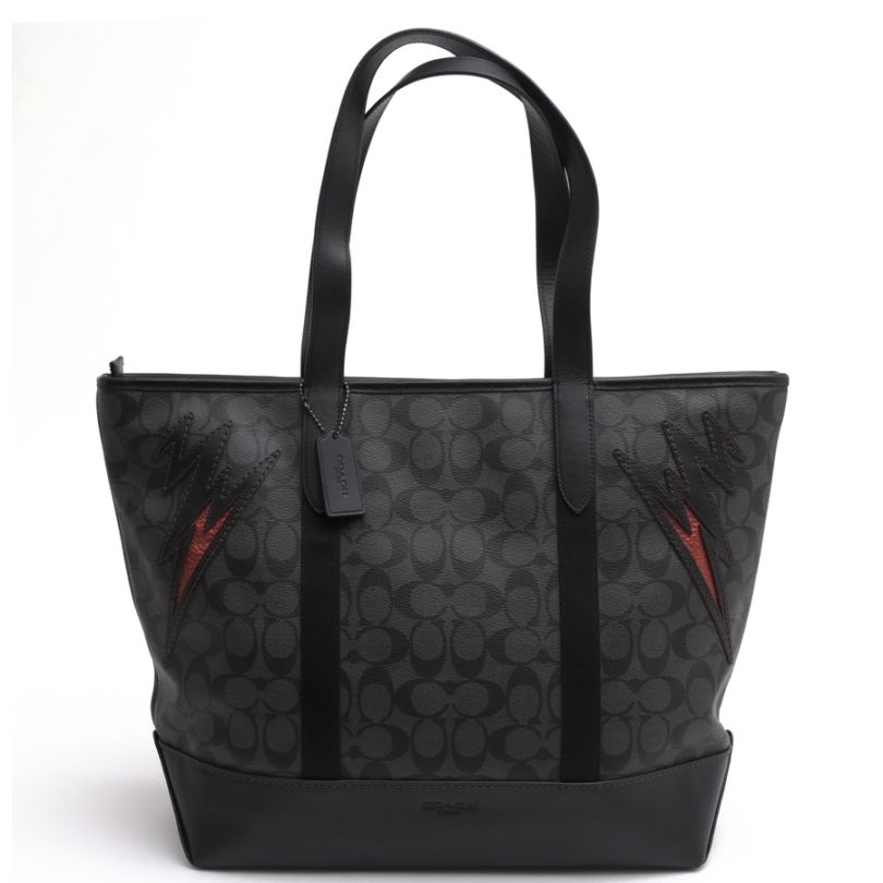 COACH F38759 West Tote In Signature Canvas With Cut Outs / コーチ
