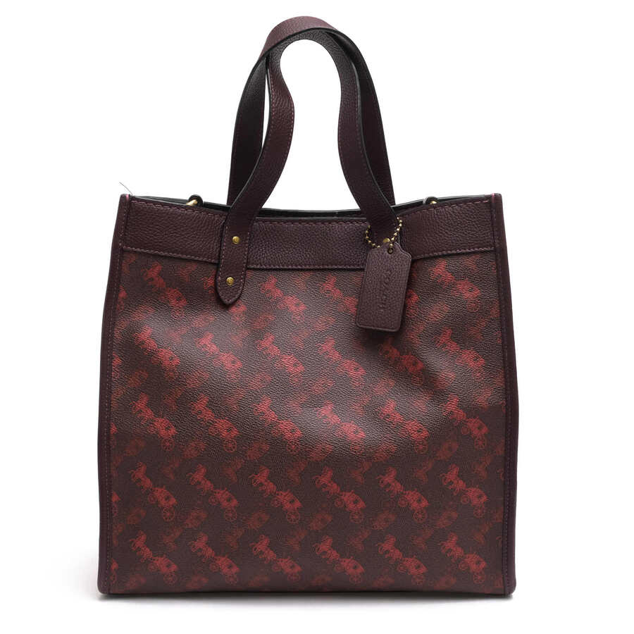 COACH 89143 Field Tote With Horse And Carriage Print フィールド 