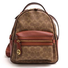 COACH 32715 Campus backpack 23 in signature canvas / ������ �����˥��㡼�� �����˥��㡼�����ƥåɥ����Х� �֥饦�� �� ���å� ��ǥ�����