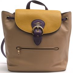 COACH C5788 Kleo Backpack In Colorblock ���쥪 / ������ �Хå��ѥå� ��ե�����ɥڥ֥�쥶�� ���� ���ܳ� �����󥯥쥶�� �١����� ���å� ��ǥ�����