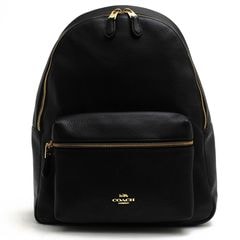 COACH F29004 Charlie Backpack In Pebble Leather ���㡼�꡼ / ������ �ڥ֥�ɥ쥶�� ���� ���ܳ� �����󥯥쥶�� ��˥��å��� �˽����� �ǥ��ѥå� �֥�å� �� ���å� ��ǥ�����
