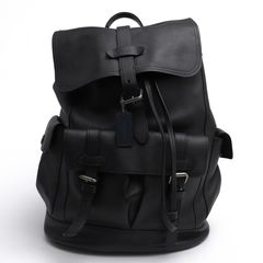COACH F36811 Hudson Backpack �ϥɥ��� / ������ �Хå��ѥå� �ʥ�����ڥ֥�쥶�� ���� �֥�å� �� ���å� ���