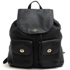 COACH F37410 BILLIE BACKPACK IN PEBBLE LEATHER �ӥ꡼ �Хå��ѥå� / ������ ���巿 �ڥ֥�ɥ쥶�� ���� �ǥ��ѥå� ���ܳ� �����󥯥쥶�� �֥�å� �� ���å� ��ǥ�����