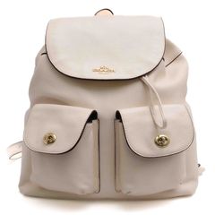 COACH F37410 BILLIE BACKPACK IN PEBBLE LEATHER �ӥ꡼ �Хå��ѥå� / ������ ���巿 �ڥ֥�ɥ쥶�� ���� �ǥ��ѥå� ���ܳ� �����󥯥쥶�� �ۥ磻�� �� ���å� ��ǥ�����