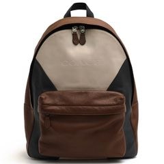 COACH F57482 Charles Backpack In Patchwork Leather ���㡼�륺 �Хå��ѥå� �ѥå���� �쥶�� / ������ �ѥå���� �ڥ֥�ɥ쥶�� ���� ���ܳ� �����󥯥쥶�� �Ρ���PC��Ǽ�� �ǥ��ѥå� �֥饦�� �� ���å� ���