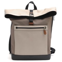 COACH F72077 Getaway Pack In Perforated Leather ���å������� �ѥå� / ������ �Хå��ѥå� �ѥ���󥰥쥶�� ���� �Ρ���PC��Ǽ�� �ǥ��ѥå� ���եۥ磻�� �� ���å� ���
