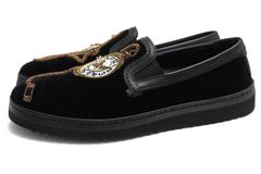 DOLCE��GABBANA A50059 U MONDELLO PANTOFOLA / �ɥ륬�� ��С������� �٥�٥å� ���� �֥�å� �� ����åݥ� ���