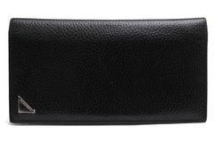 DOLCE＆GABBANA BC2648 / ドルガバ ロゴプレート 牛革 カーフ ブラック