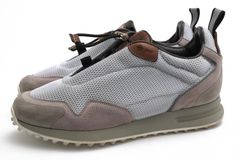 Dunhill DU20R1324D1072 Radial Track Runner Sneaker ��ǥ����� �ȥ�å� ���ʡ� / ����ҥ� �����ե쥶�� ���� ���졼 ���� �������åȥ��ˡ����� ���