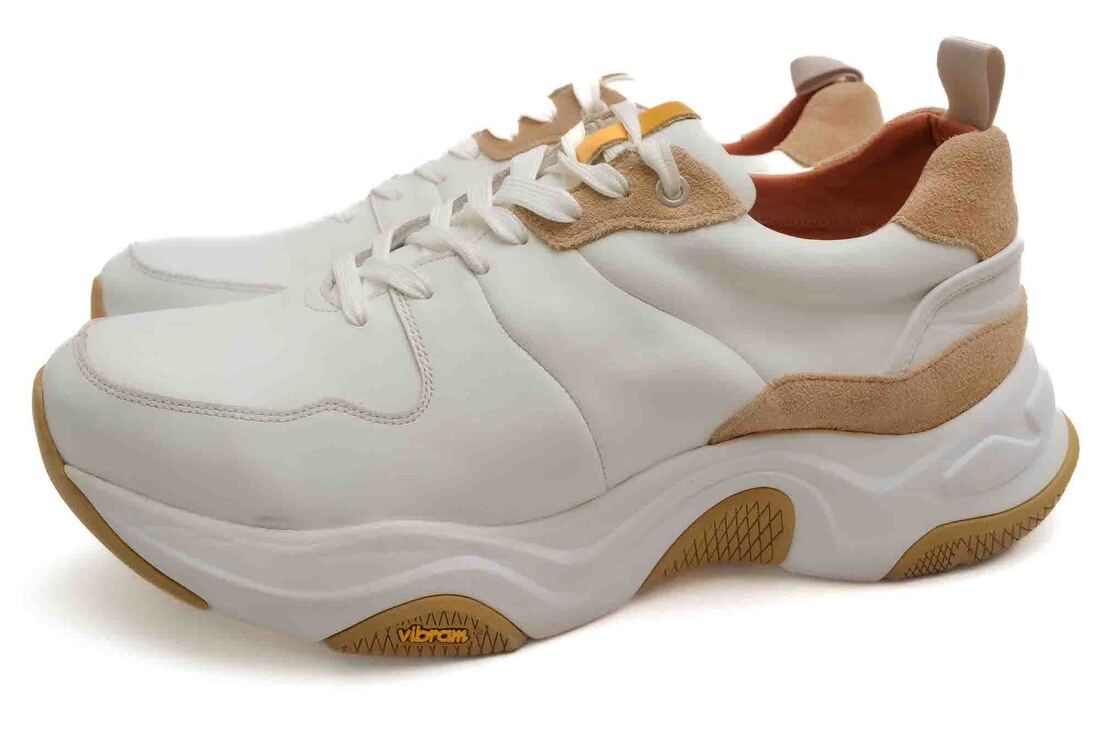 アール／EARLE シューズ スニーカー 靴 ローカット メンズ 男性 男性用 レザー 革 本革 ホワイト 白  ER0425 Hole cut sneakers L2 ホールカットスニーカー Vibramソール EARLE ER0425 Hole cut sneakers L2 / アール ホールカットスニーカー