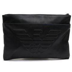 EMPORIO ARMANI YG90J Y4P094 / ����ޡ��� ����������� PU LISCIO �֥�å� �� ������ɥХå�/����å��Хå� ���