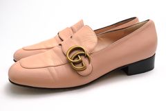 GUCCI 602496 25mm Marmont Leather Loafer / ���å� ���֥�G GG�ޡ���åȶ�� �����ե쥶�� ���� �ѥ�ץ� �쥶�������� �ԥ� ����������ե��� ��ǥ�����