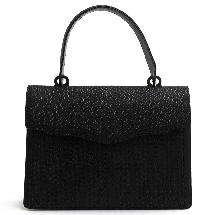 【極美品】 印傳屋 INDEN-YA ハンドバッグ 漆塗り 鹿革 フォーマル INDEN-YA 6437 37ハンド / 印傳屋 印伝 漆塗り ディアスキン 鹿革