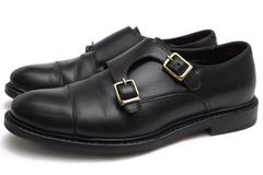 JALAN SRIWIJAYA 98656 EDWARD W-MONK SHOES / �����󥹥��� �ϥ�ɥ����󥦥���ƥå���ˡ �ǥ�ץ��� ������ ���� ���֥��󥯥��ȥ�å� �쥶�������� ���ȥ졼�ȥ��å� �֥�å� �� �ӥ��ͥ����塼�� ���