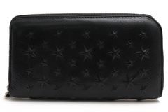 Jimmy Choo MARK / ジミーチュウ スタースタッズ 牛革 カーフ 二つ折り