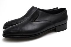 John Lobb Philip II Loafer �ե���å�2 / �������� ���饹�ƥ��å����塼�� �����ե��� �����ե쥶�� ���� ���ȥ졼�ȥ��å� ����åݥ� ���åɥ��䡼���������ˡ �֥�å� �� �ӥ��ͥ����塼�� ���