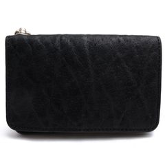 KC's KIB607 Eleanor Elephant Middle Billfold Wallet / ���������� �ߥɥ륦����å� ����ե���� �ݳ� �������줢�� ����ޤ� �֥�å� �� ���� ���