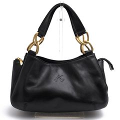 送料込みに変更　キタムラ　ビジネスバッグ　ブラックレザー　ダレスバッグ Kitamura / キタムラ ダレスバッグ 牛革 カウレザー ブラック 黒