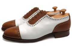 Lloyd Footwear J8880 Oxford Spectator / �����ɥեåȥ����� ���ڥ��ƥ��������塼�� �����ե쥶�� ���� �����󥰥��å� ���åɥ��䡼���������ˡ �ۥ磻�� �� �ӥ��ͥ����塼�� ���