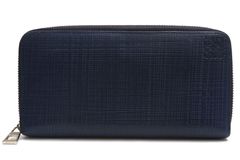 LOEWE 101N88.F13 LINEN ZIP AROUND WALLET ��ͥ� / ������ ���ʥ���෿���� ���� ������ �������줢�� �饦��ɥ��å� �饦��ɥե����ʡ� �ͥ��ӡ� �� Ĺ���� ��ǥ�����