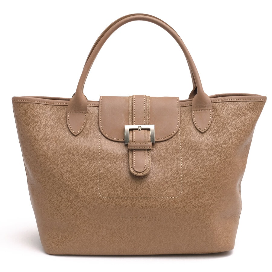 Longchamp / ロンシャン ペブルドレザー 牛革 シボ革 シュリンクレザー