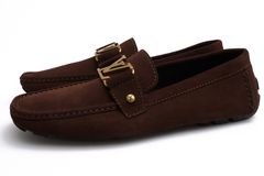 Louis Vuitton Monte Carlo Moccasin ���ƥ���� / �����ȥ� LV������� �����ե쥶�� ���� ���� �������֥饦�� �Ǥ��� �ɥ饤�ӥ󥰥��塼�� ���