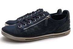 Louis Vuitton Damier Challenge Zip Up Sneakers / �����ȥ� ���ߥ� �����ե쥶�� ���� �ͥ��ӡ� �� �������åȥ��ˡ����� ���
