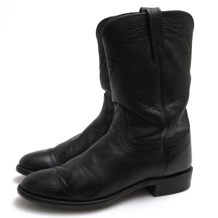 Lucchese T008202 / ルケーシー 2000 天然皮革 ブラック 黒 ウエスタン
