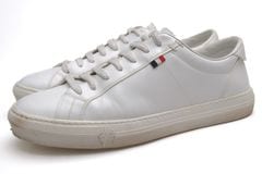 MONCLER 4M714-00-019MT NEW MONACO Sneaker / ��󥯥졼�� �����ե쥶�� ���� �ۥ磻�� �� �������åȥ��ˡ����� ���