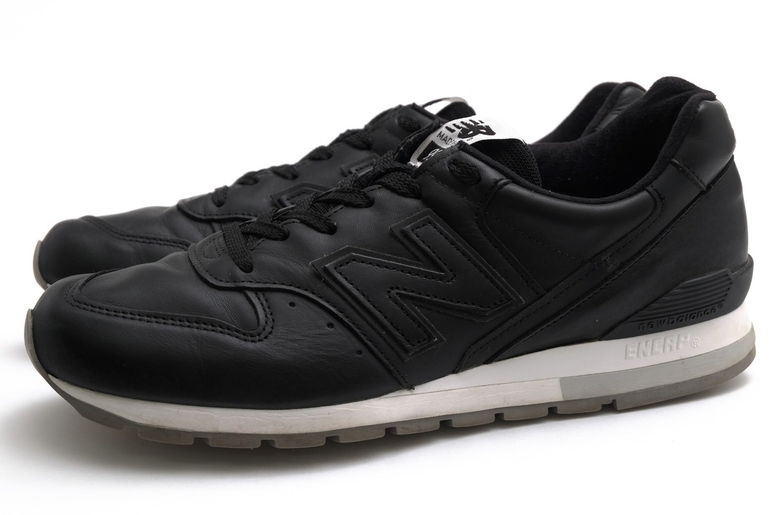ニューバランス／NEW BALANCE シューズ スニーカー 靴 ローカット メンズ 男性 男性用 レザー 革 本革 ブラック 黒  M996MUA NEW BALANCE M996MUA / ニューバランス 天然皮革 ブラック 黒