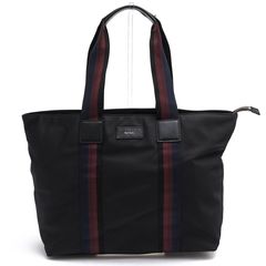 Paul Smith PSN212 LIGHTWEIGHT NYLON TOTE BAG �饤�ȥ������ȥʥ����� / �ݡ��륹�ߥ� �����ӥ󥰥ơ��� �������� ��˥��å��� �˽����� �֥�å� �� �ȡ��ȥХå� ���