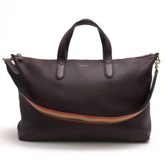 Paul Smith PSN542 873287 N542 SOFT NAPPA LEATHER TOTE BAG / �ݡ��륹�ߥ� �ܥ��ȥ�Хå� ���եȥʥåѥ쥶�� ���� 2WAY ���������Хå� ���ܳ� �����󥯥쥶�� ��åɥ֥饦�� ���� �ȡ��ȥХå� ���