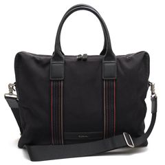 Paul Smith 863415 R594 SIGNATURE WEBBING �����ͥ��㡼 �����ӥ� / �ݡ��륹�ߥ� �ޥ�����ȥ饤�� �ʥ�����ĥ��� ���� 2WAY ���������Хå� �֥�å� �� �ӥ��ͥ��Хå� ���