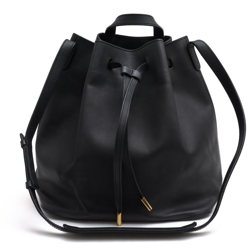 PB 0110 AB16 Large Bucket Bag / �ԡ���— ��������󥼥� �Х��åȥХå� �٥����֥륿��˥��䤷���� �ͥ��ӡ� �� ���������Хå� ��ǥ�����