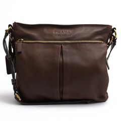 PRADA VA0821 CERVO / �ץ�� �������ܥǥ� �ǥ��������� ���� ��å��󥸥㡼�Хå� ���ܳ� �����󥯥쥶�� �֥饦�� �� ���������Хå� ���