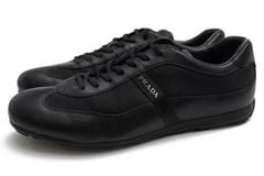 PRADA 4E2065 / �ץ�� �����ե쥶�� TESSUTO�ʥ����� ���� �֥�å� �� �������åȥ��ˡ����� ���
