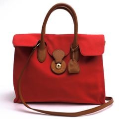 RALPH LAUREN Ricky ��å��� / ���ե������ �ե�å׼� ���åȥ󥭥��Х� ������ ���� 2WAY ���������Хå� ���� ��˥��å��� �˽����� ��å� �� �ȡ��ȥХå� ��ǥ�����