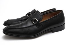 Salvatore Ferragamo UG56574 / �ե��饬�� ��������˶�� Lavorazione Originale ���� ������ ����åݥ� �ޥå�����ˡ ���� �֥�å� �� �ӥåȥ����ե��� ���