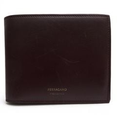Salvatore Ferragamo 661329 771961 Classic Leather Bi Fold Wallet With Coin Purse / �ե��饬�� �ѥ��顼�ȥ����ե����� ���� �������줢�� ����ޤ� ��åɥ֥饦�� ���� ���� ���