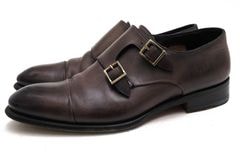 Santoni 10315 / サントーニ 内羽根式 イタリアンカーフスキン 牛革