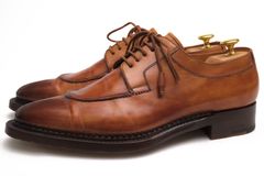 Santoni 13162 / サントーニ 内羽根式 牛革 カーフ ストレートチップ