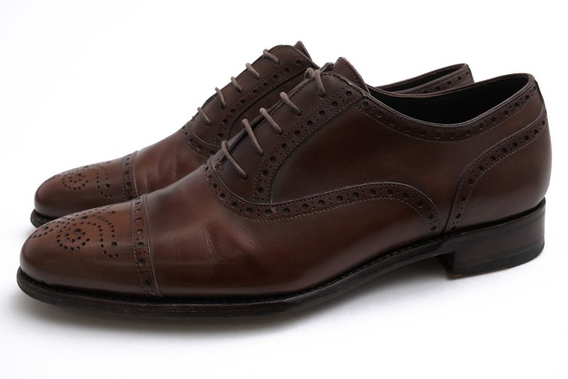 SANYO YAMACHO 03-608 Semi Brogue Derby Shoes / ���ۻ�Ĺ �Ⱪ���� ���ߥ֥����� ��ʥ��ƥåɥ������� UNITED ARROWS���� ������ ���� ���ȥ졼�ȥ��å� ���åɥ��䡼���������ˡ �������֥饦�� �Ǥ��� �ӥ��ͥ����塼�� ���