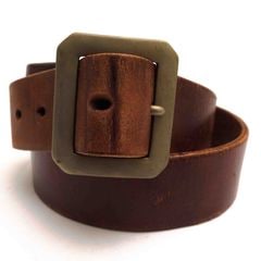 The REAL McCOY'S / �ꥢ��ޥå����� ����꥽��٥�� �ѹ�٥������ҥ������С����쥶�� OAK BARK LEATHER ���� �֥饦�� �� �٥�� ���