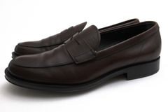 TOD'S / �ȥå� �ڥ֥륽���� �����ե쥶�� ���� ����åݥ� �ޥå�����ˡ �������֥饦�� �Ǥ��� ����������ե��� ���