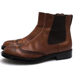 TOD'S XXM0ML00MH0D9AS801 BEATLES DUILIO P.VINTAGE-MARRONE / �ȥå� �����ꥢ�󥫡��� ���� ��С������� �����󥰥��å� �֥饦�� �� �����ɥ����֡��� ���