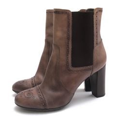 TOD'S / �ȥå� ���󥯥�֡��� �ݥ�å���ɥ쥶�� ���� �ϥ��ҡ��� ����åץȥ� ���졼 ���� �����ɥ����֡��� ��ǥ�����